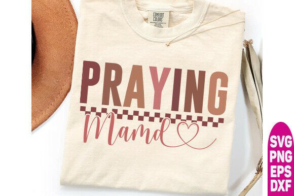 Praying Mama PNG Christian Sublimation Design Review