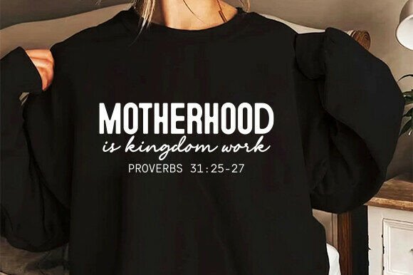 Retro Christian Mom PNG: Mother's Day SVG & T-Shirt Designs
