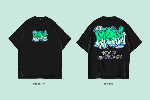 Rise in Faith Christian Graffiti T-shirt Graphics & T-Shirt Designs