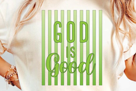 Striped God is Good SVG: Embroidery Design Review