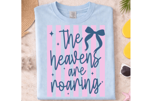 The Heavens Are Roaring SVG Graphics for T-Shirt Designs